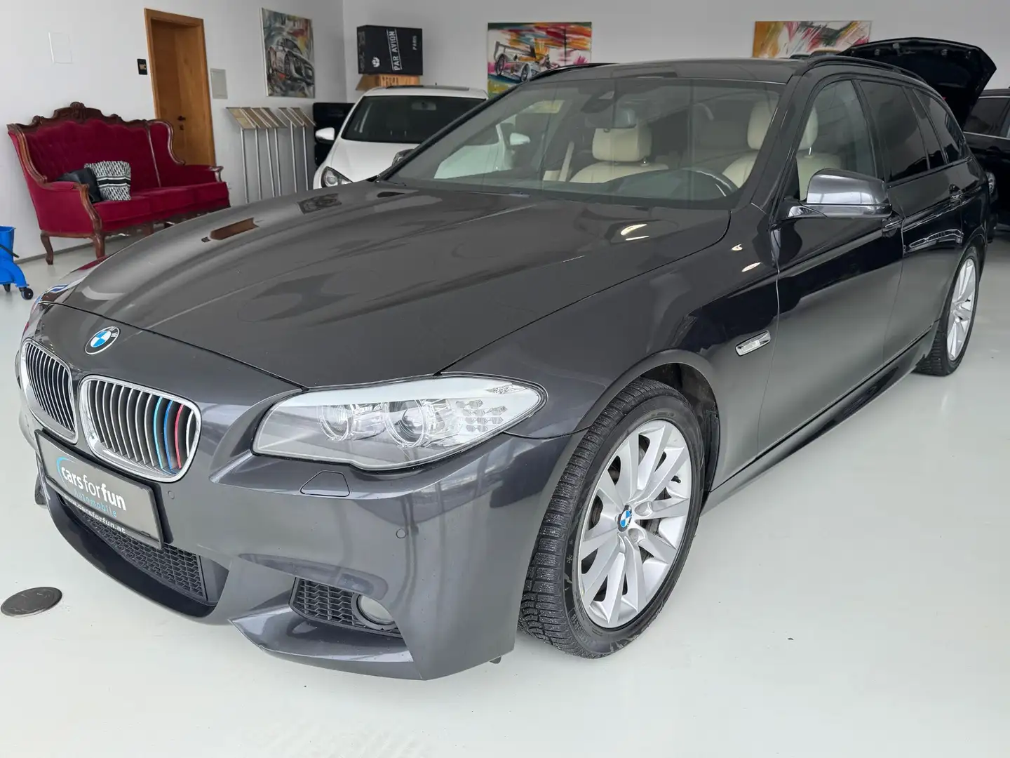 BMW 525 5er - 525 d Touring DPF Silber - 1