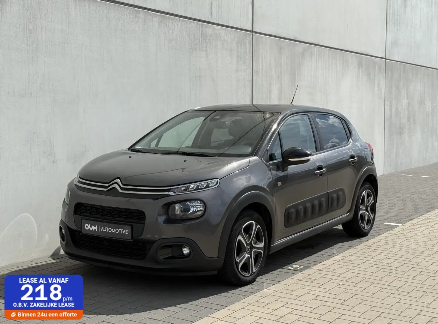 Citroen C3 1.2 Feel - autom - cam - CarPlay - nw distributie Gris - 1