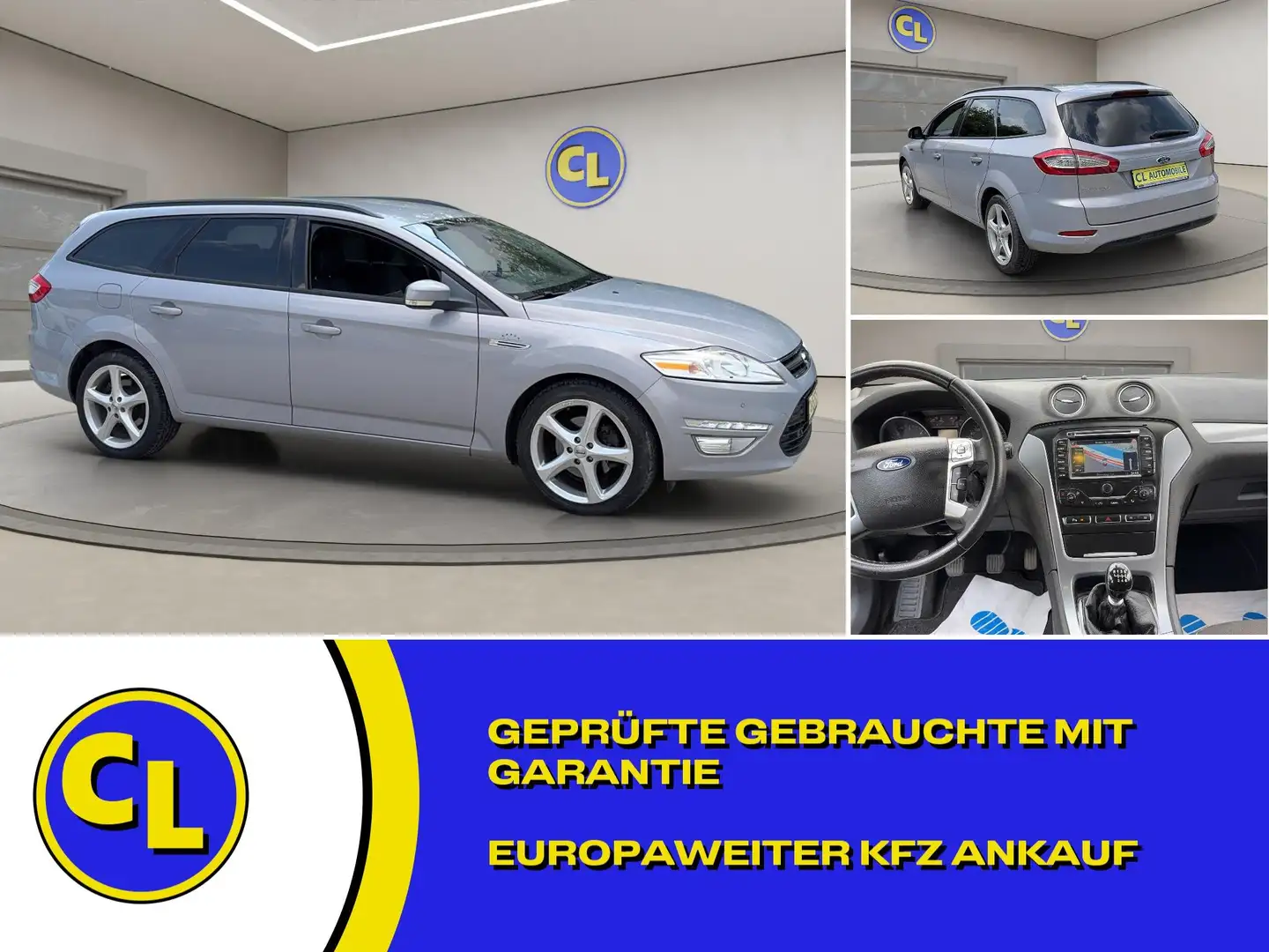Ford Mondeo Turnier 2.0 TDCi Ambiente Silber - 1