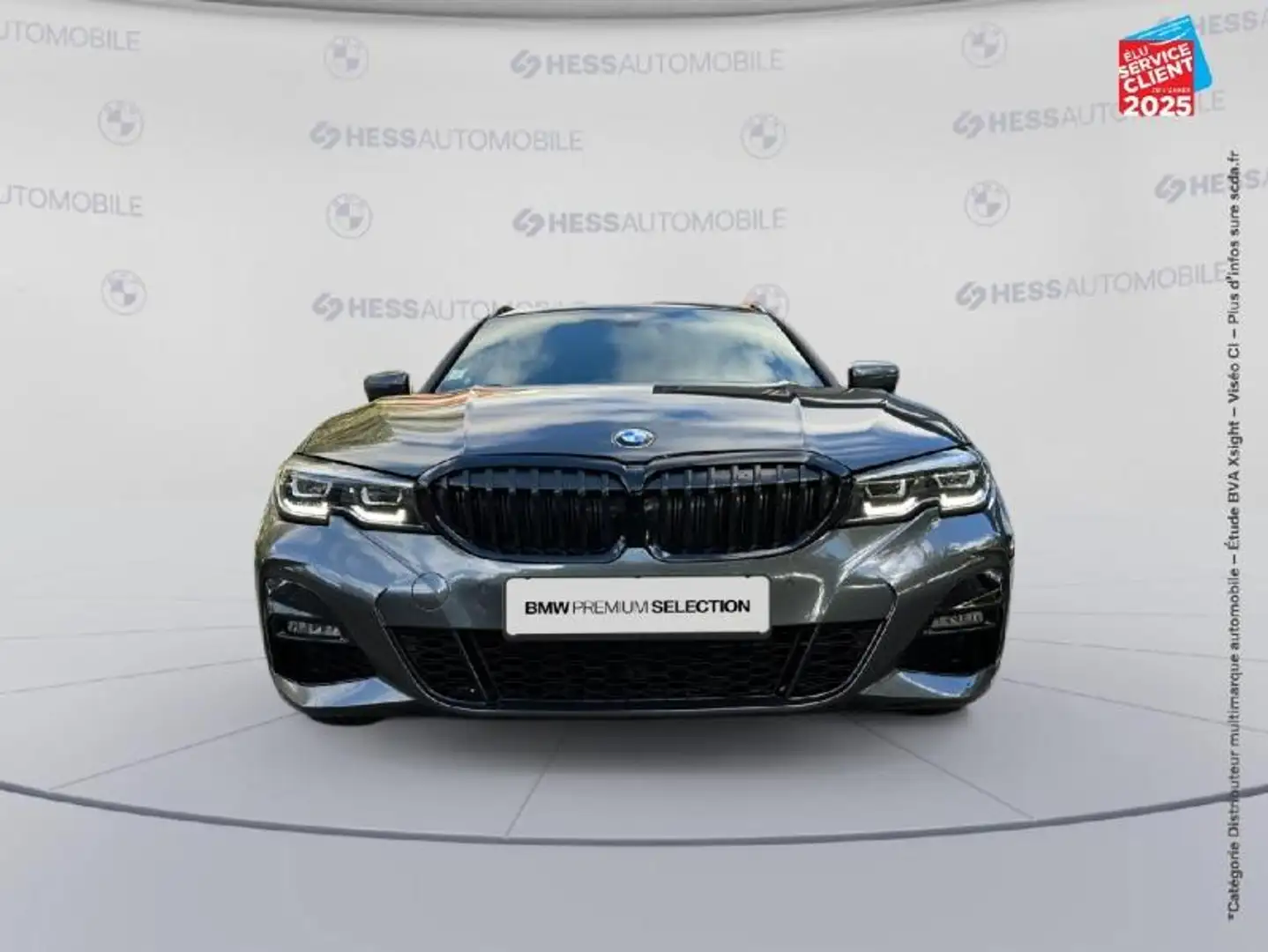 BMW 320 320dA xDrive 190ch M Sport Grau - 2