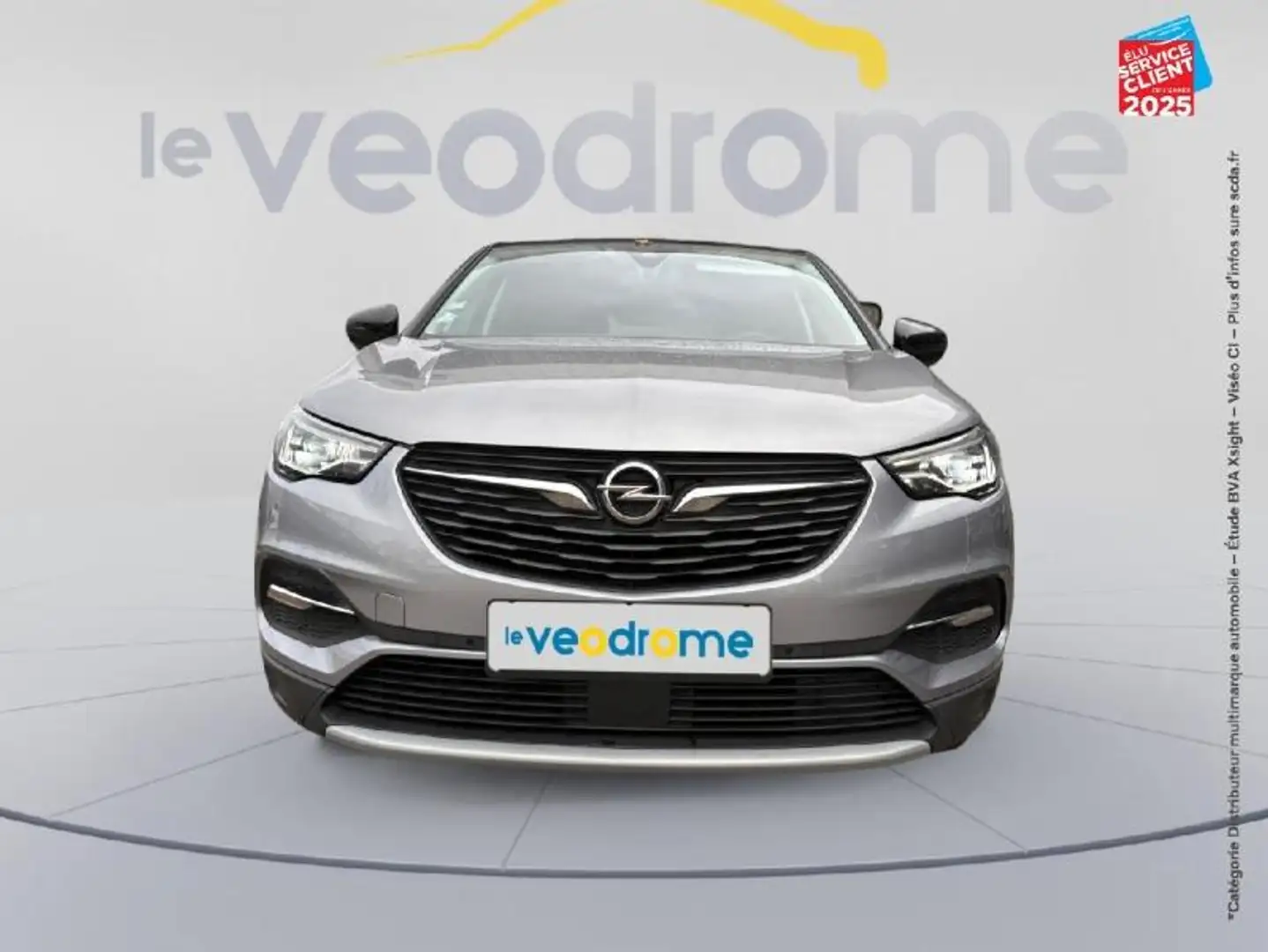 Opel Grandland X 1.5 D 130ch Elite Gris - 2
