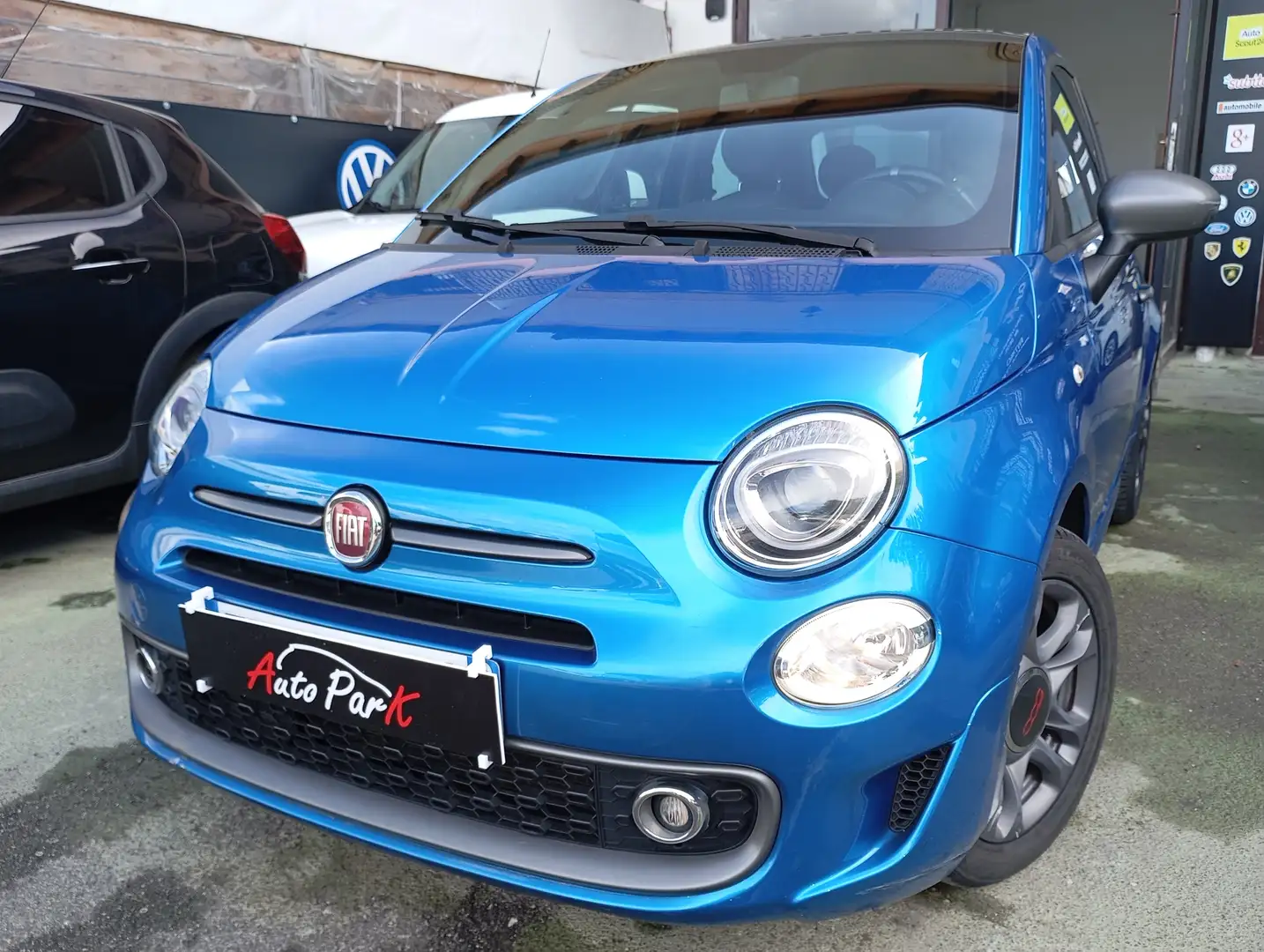 Fiat 500 1.2 S Bleu - 1