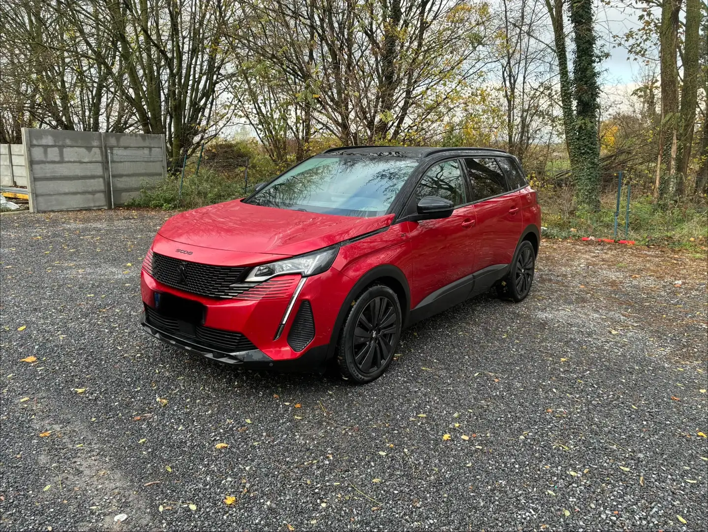 Peugeot 5008 5008 1.5 BlueHDi GT pack Rouge - 2