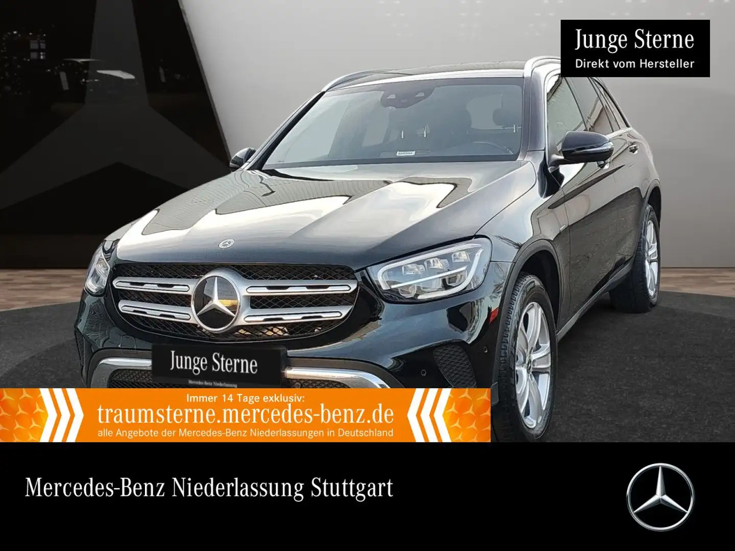 Mercedes-Benz GLC 300 de 4M AHK+LED+KAMERA+KEYLESS+9G Schwarz - 1