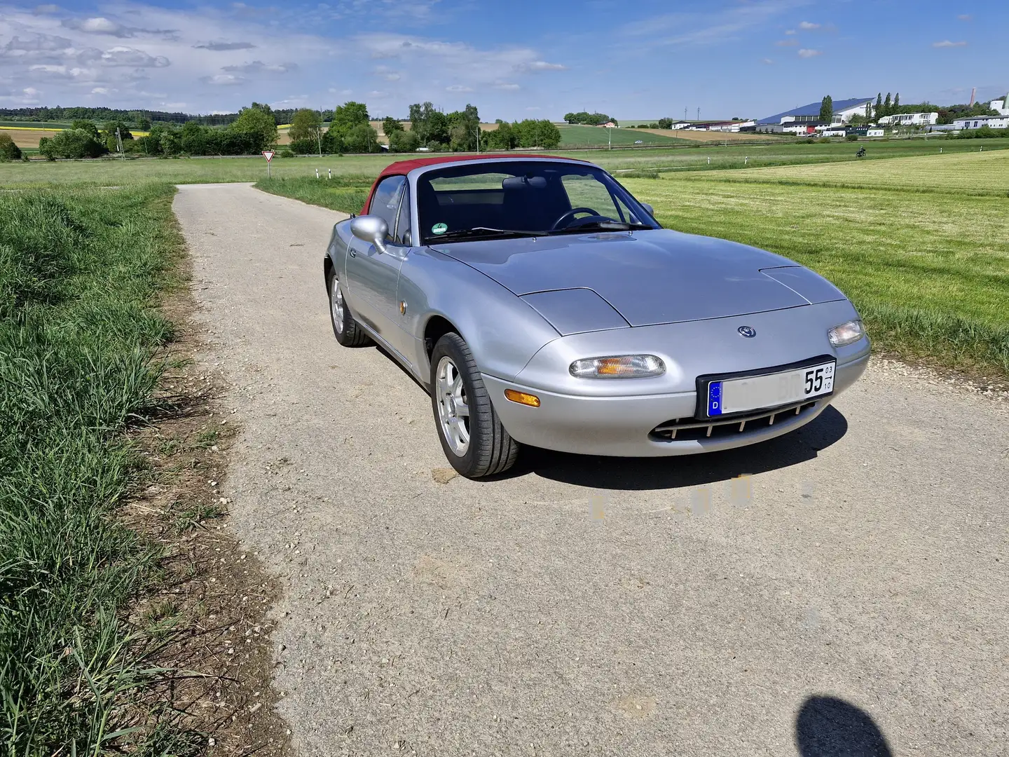 Mazda MX-5 1,9 NA , SHZ, AHK, Hardtop Argent - 2