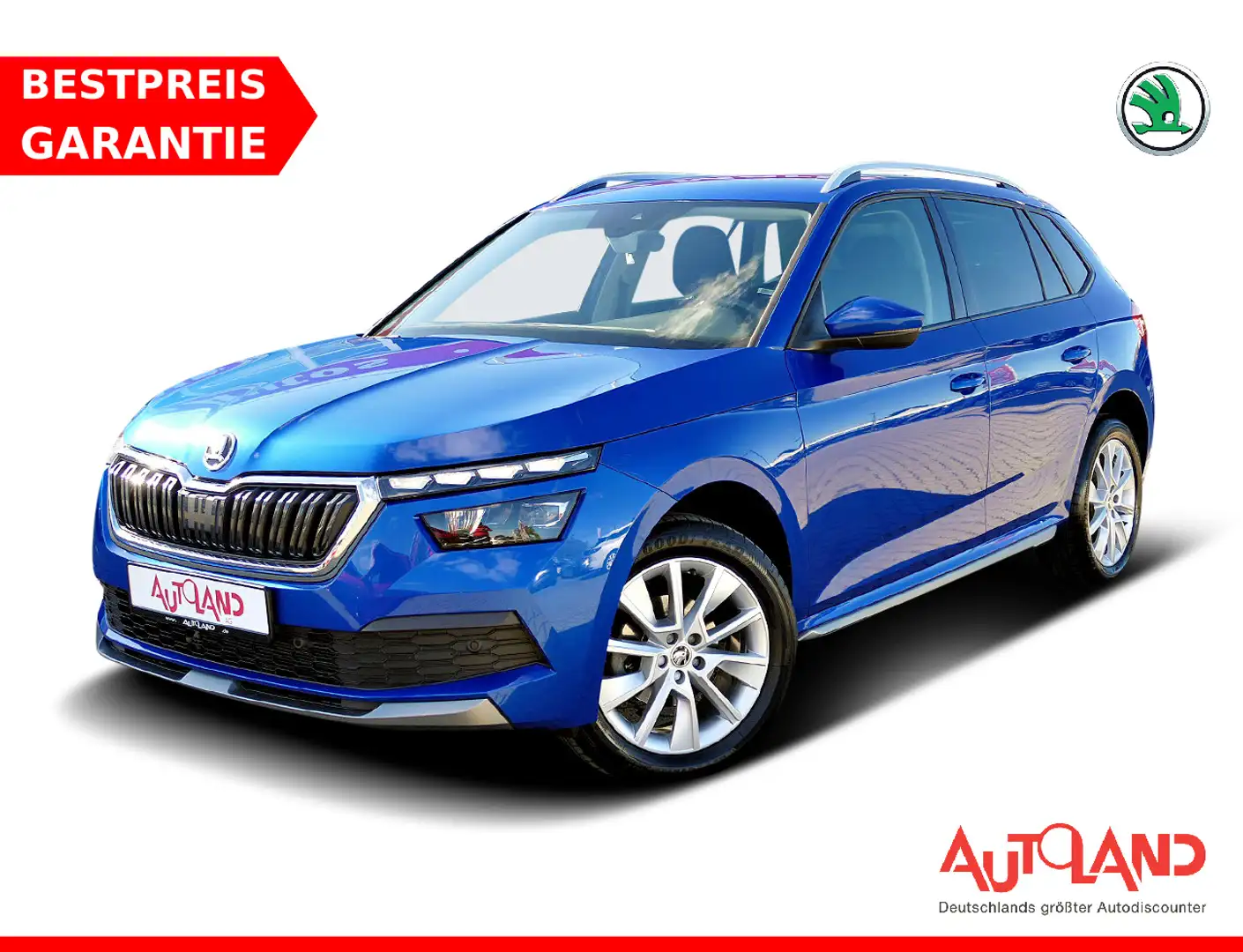 Skoda Kamiq 1.5 TSI Style LED Sitzheizung DAB Tempomat Bleu - 1