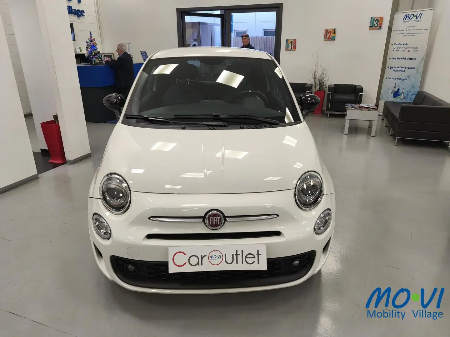 Fiat 500 500 1.0 Hybrid Sport Weiß - 2