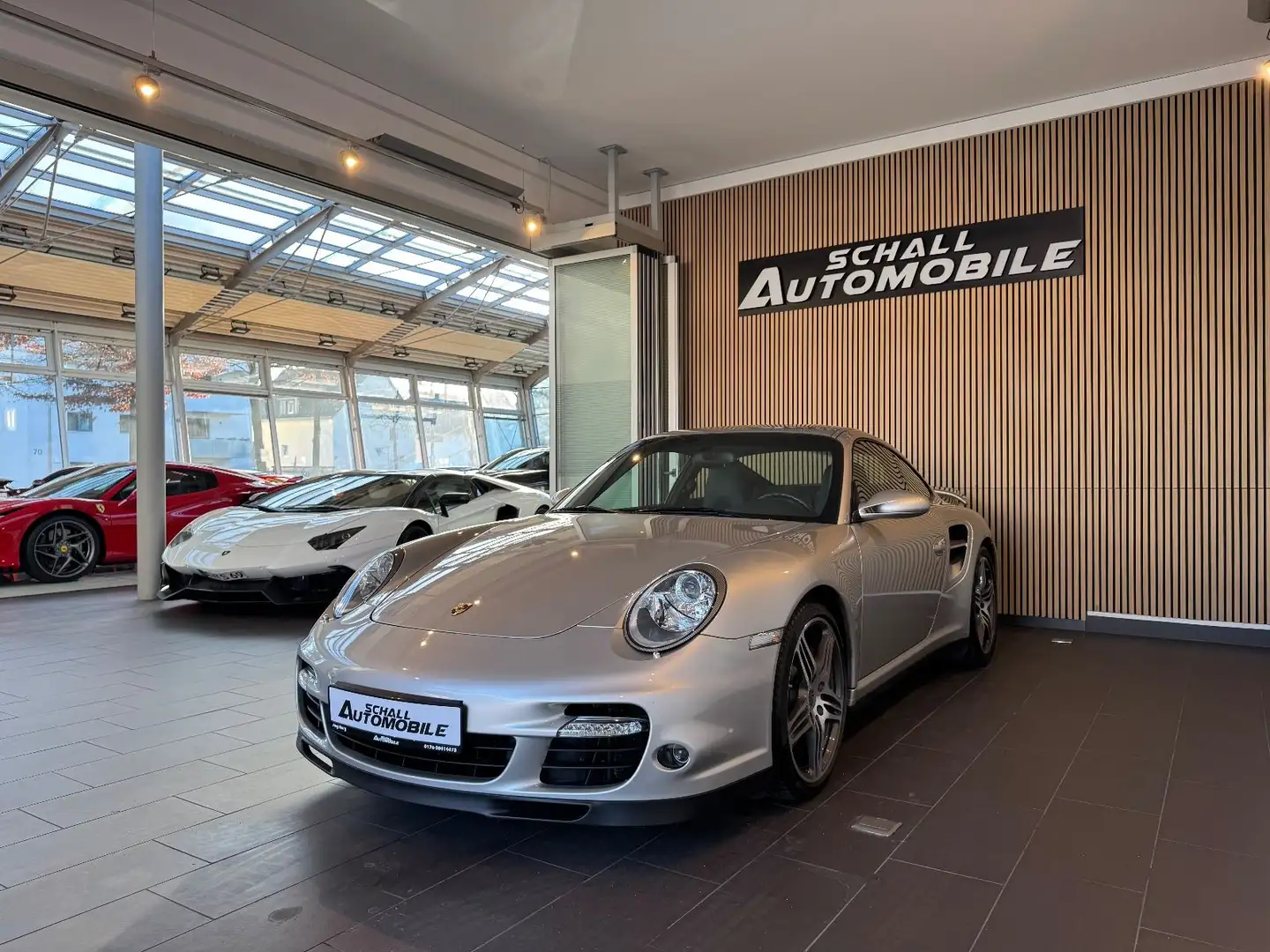 Porsche 911 Turbo Coupe BOSE/BI-XENON/NAVI/SCHIEBEDACH Silber - 1