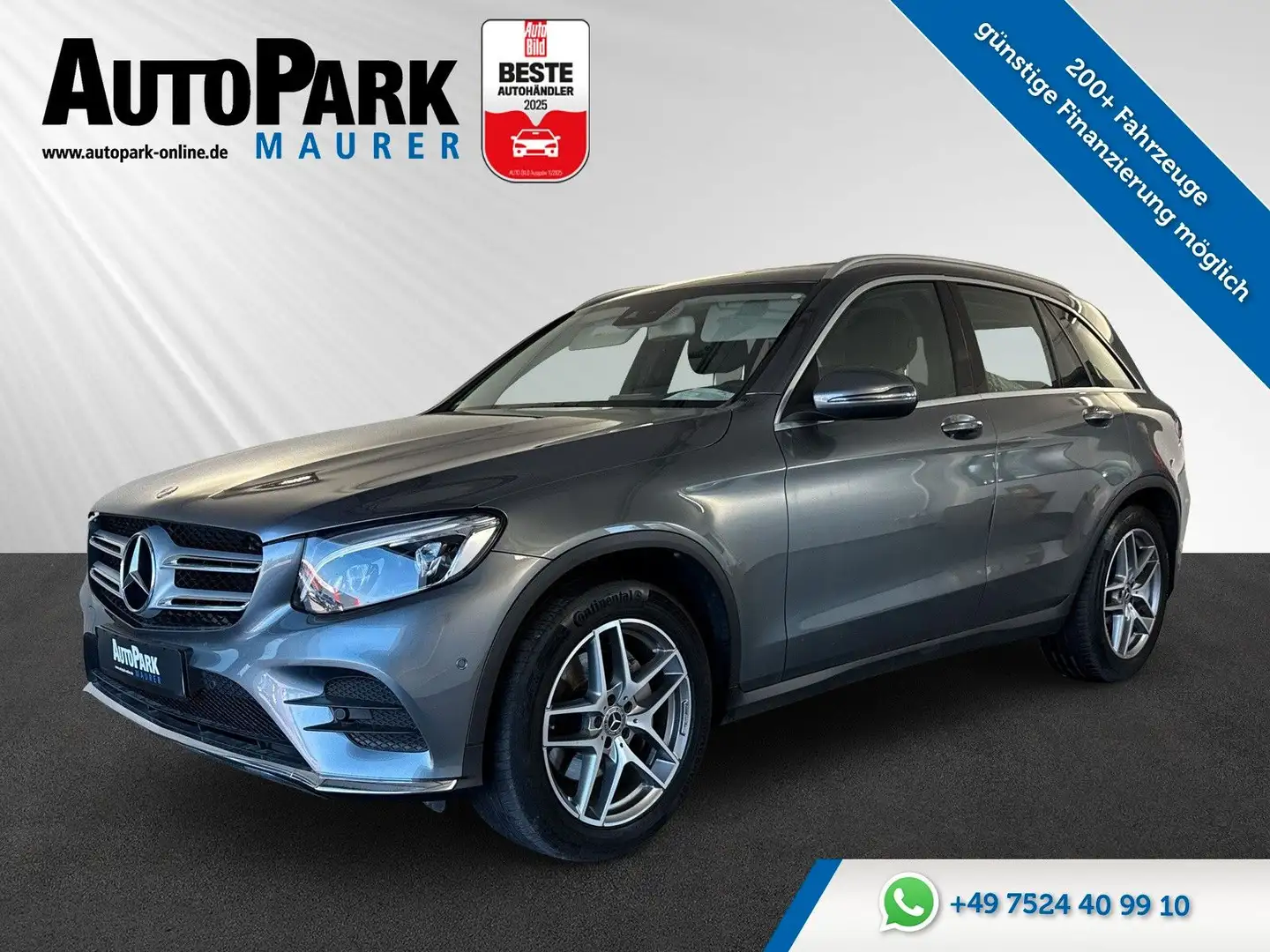 Mercedes-Benz GLC 250 d 4Matic AMG Line*AHK*Ambiente*Totwinkel Grau - 1