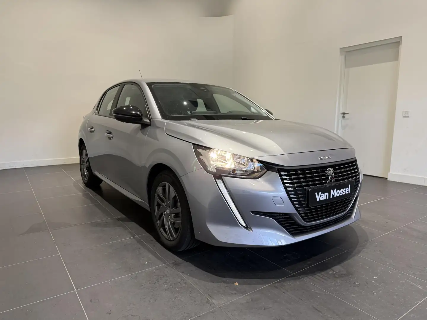 Peugeot 208 1.2 PureTech Active Pack | Apple Carplay & Android Gris - 2
