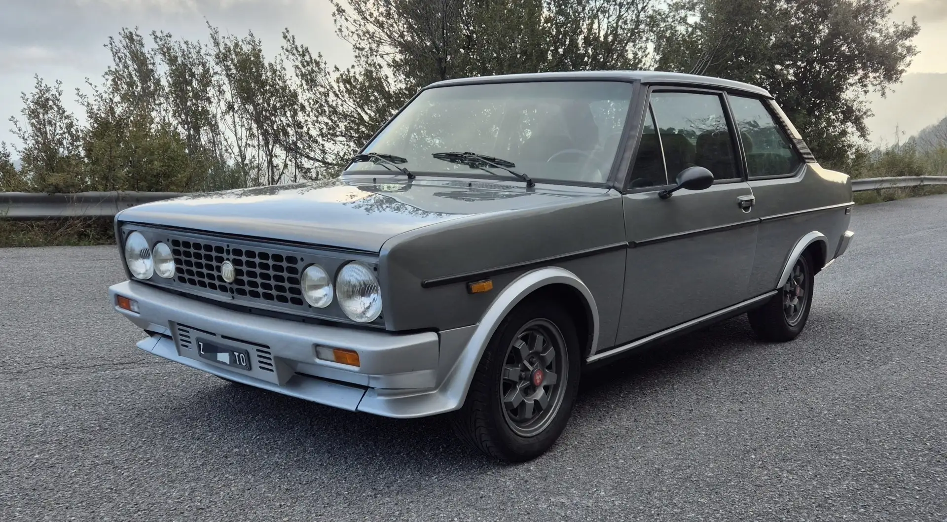 Fiat 131 2p 2.0 Racing Gris - 1