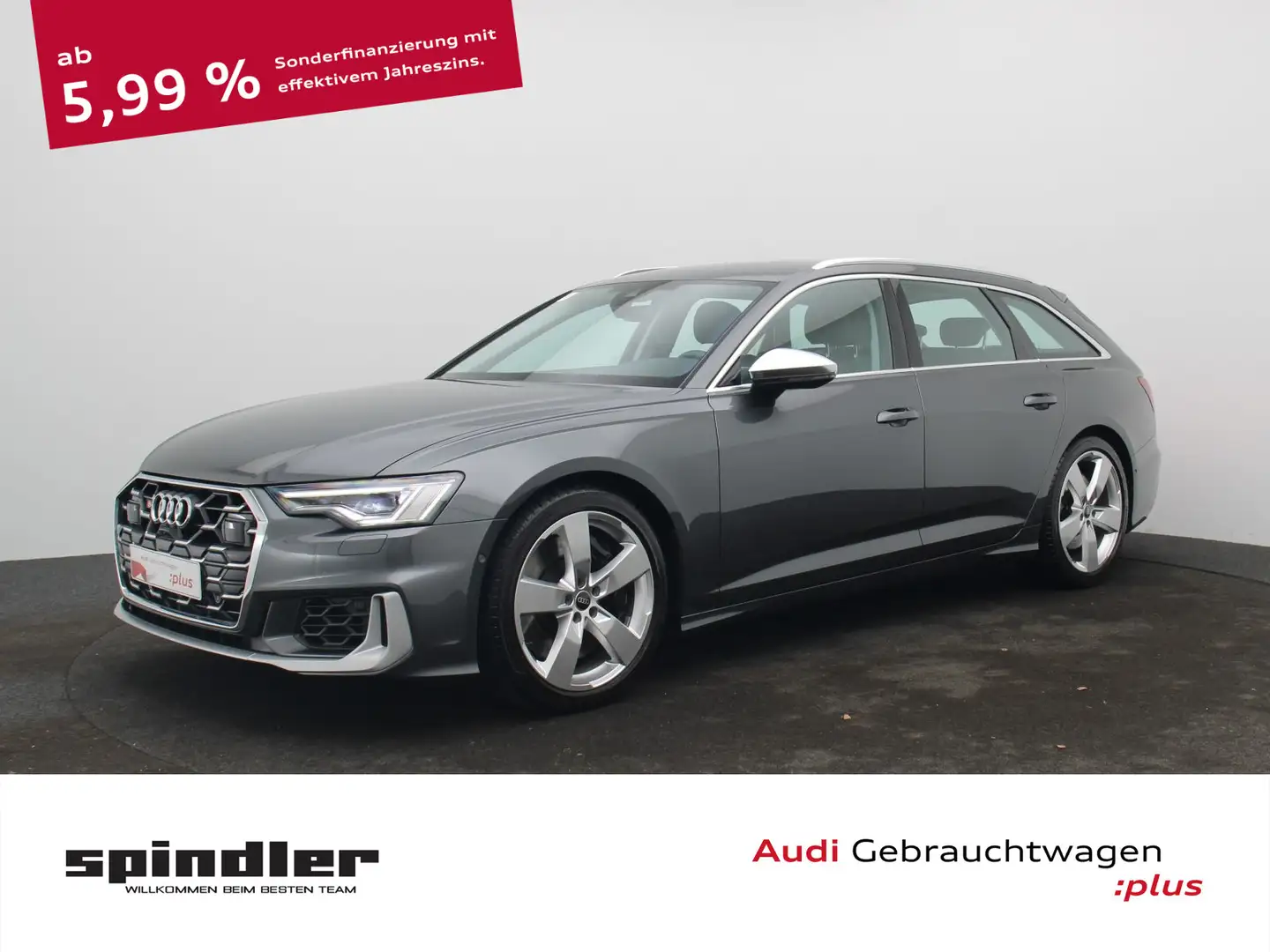 Audi S6 TDI quattro / MMI-Navi plus, LED, RFK Gris - 1