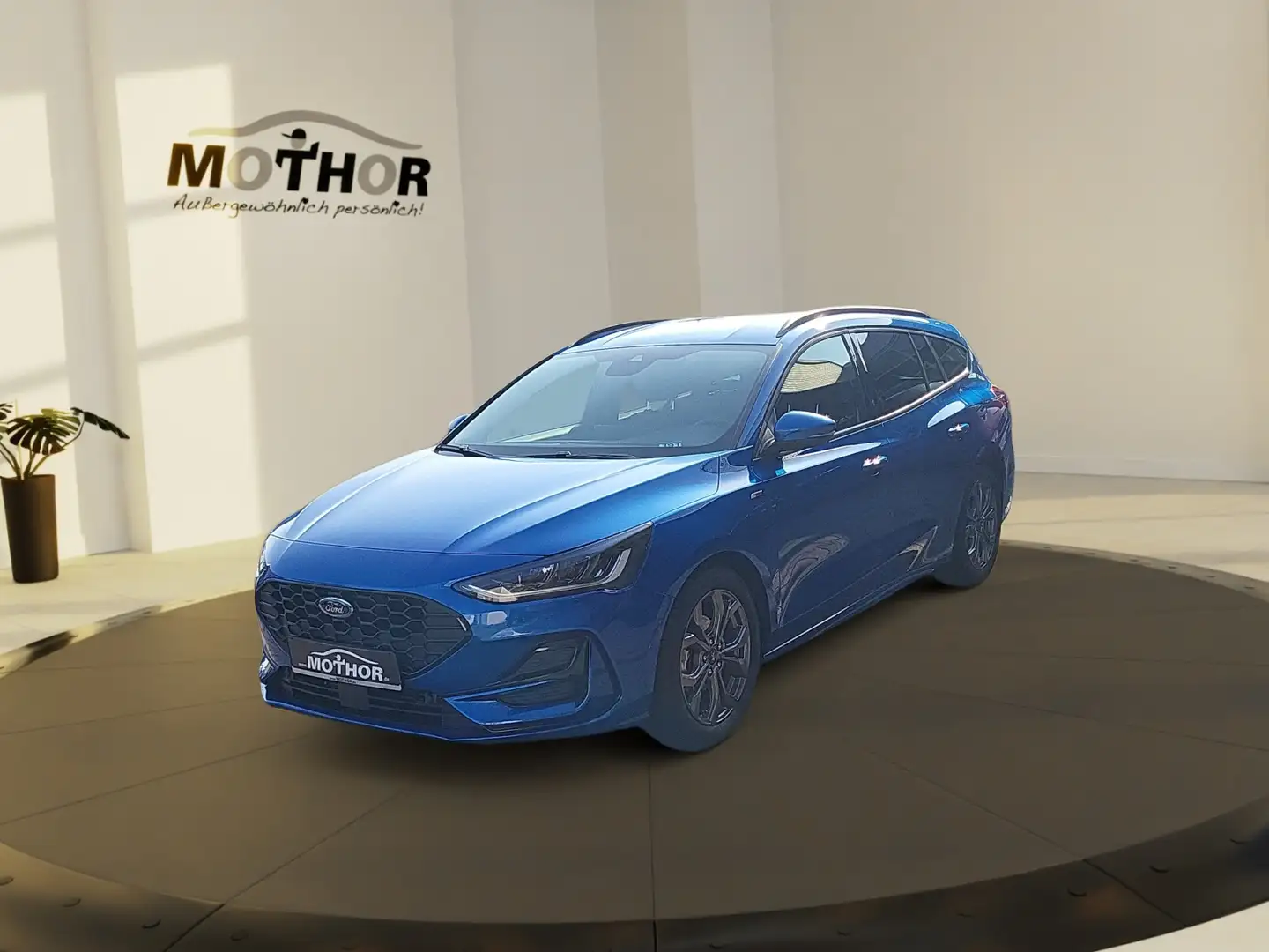 Ford Focus Turnier ST-Line Rückfahrkamera Ganzjahres Синій - 2