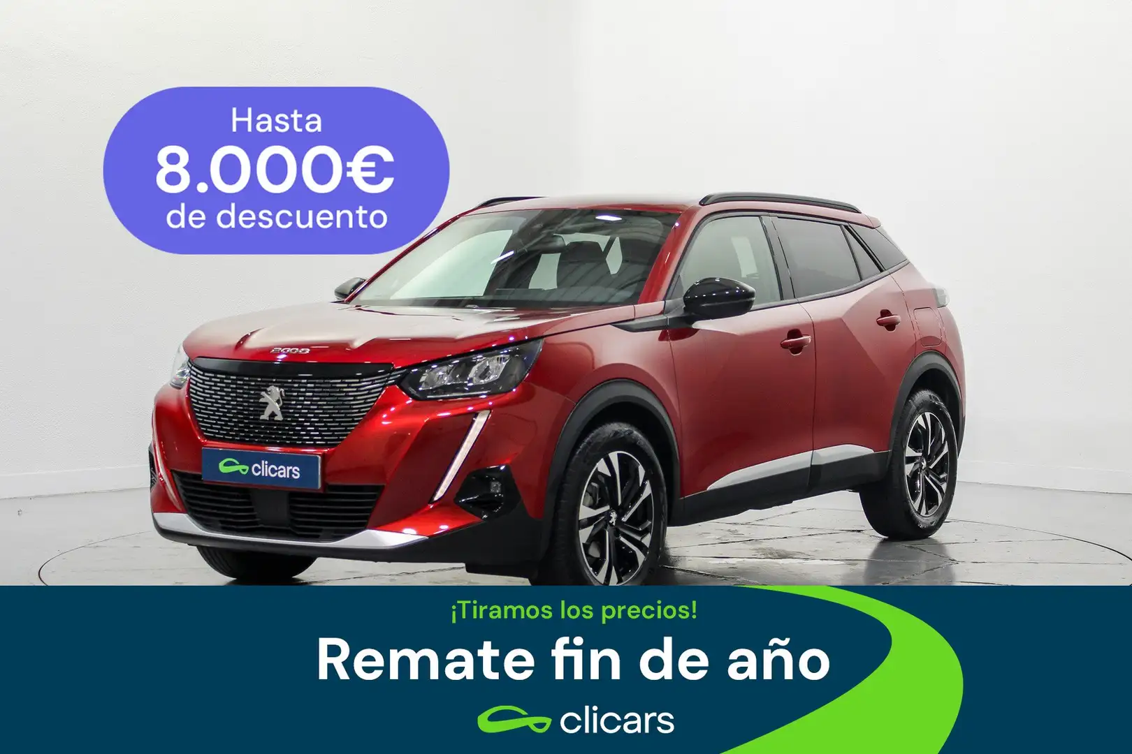 Peugeot 2008 1.2 PureTech S&S Allure Pack EAT8 130 Rojo - 1