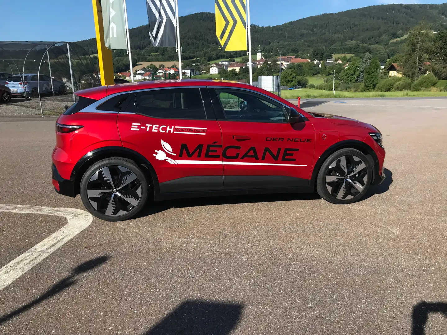 Renault Megane E-Tech Techno E-Tech Electric EV 60 220hp optimum charge Rouge - 2