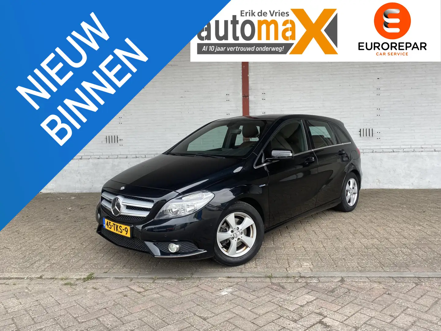Mercedes-Benz B 180 |Leder!|stoelverwarming!|Cruise!| Noir - 1