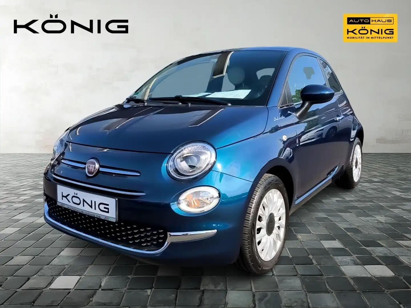 Fiat 500 1.0 GSE DOLCEVITA*PANORAMADACH*LEDER*KLIMA* Blau - 1