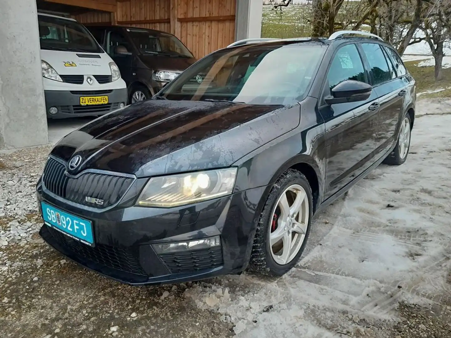 Skoda Octavia Combi RS 4x4 Finanzierung möglich Schwarz - 1