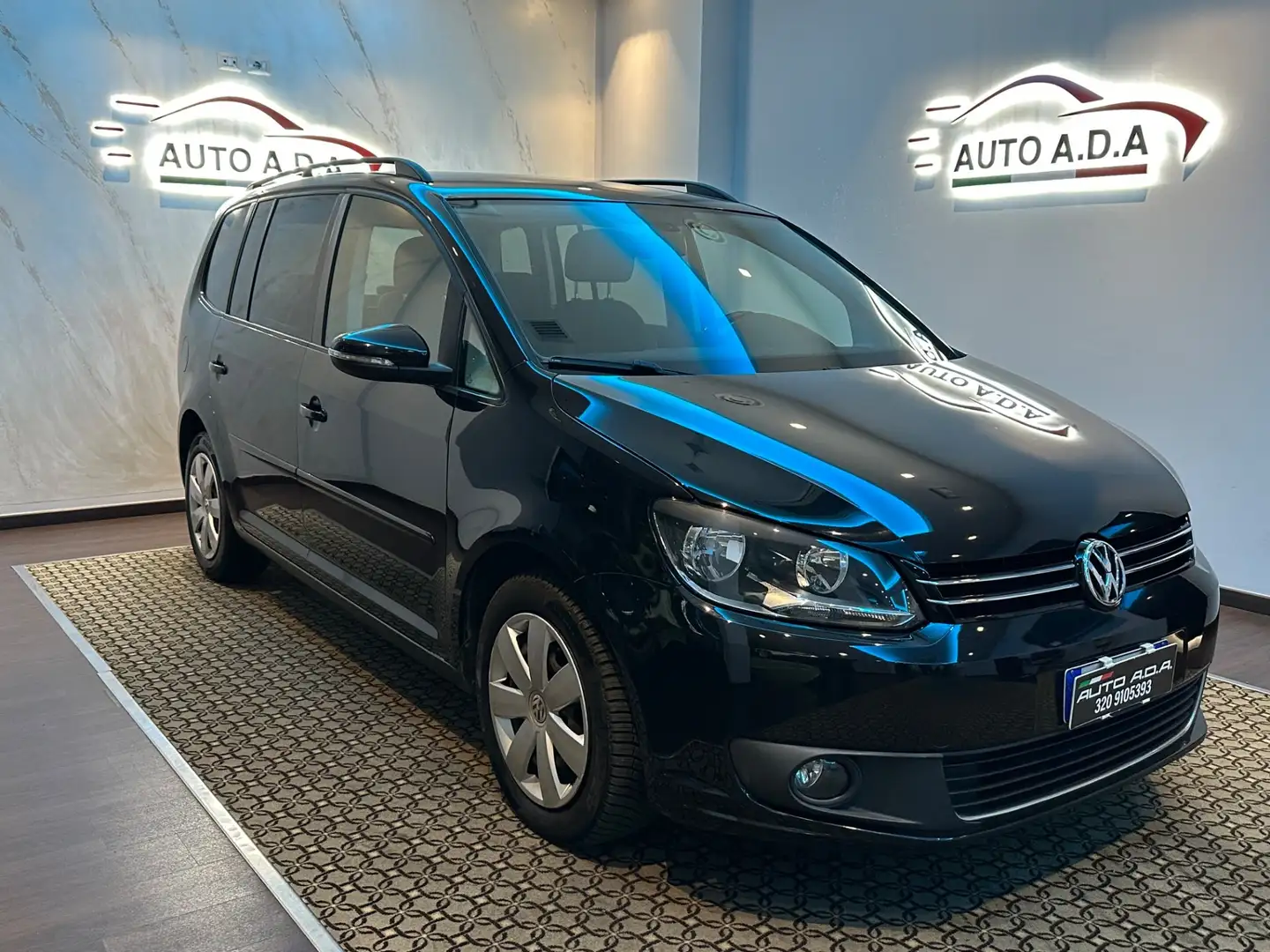 Volkswagen Touran Touran 1.6 TDI Comfortline 7 POSTI Nero - 2