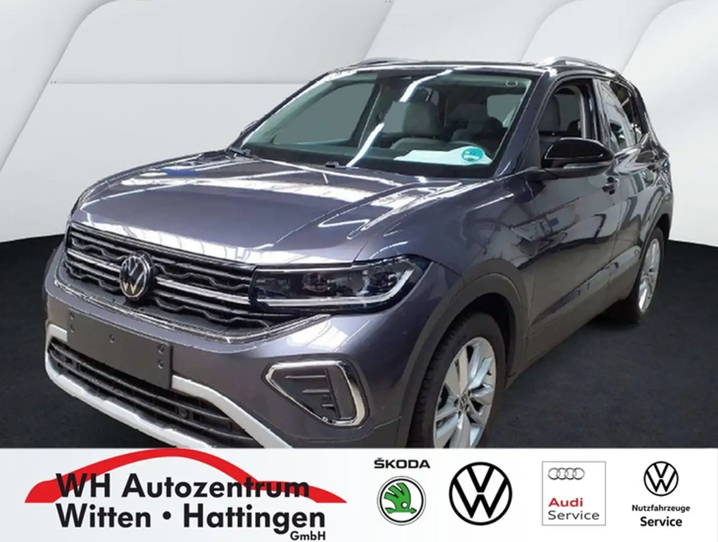 Volkswagen T-Cross 1.0 l TSI DSG Style NAVI IQ-LIGHT REARVIEW ACC ... Grau - 1