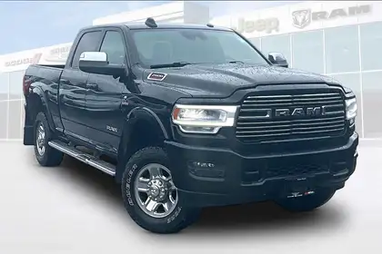 Black 2021 RAM 2500 Laramie Crew Cab 4WD Pickup Truck Four-Wheel Drive 8-Speed Automatic