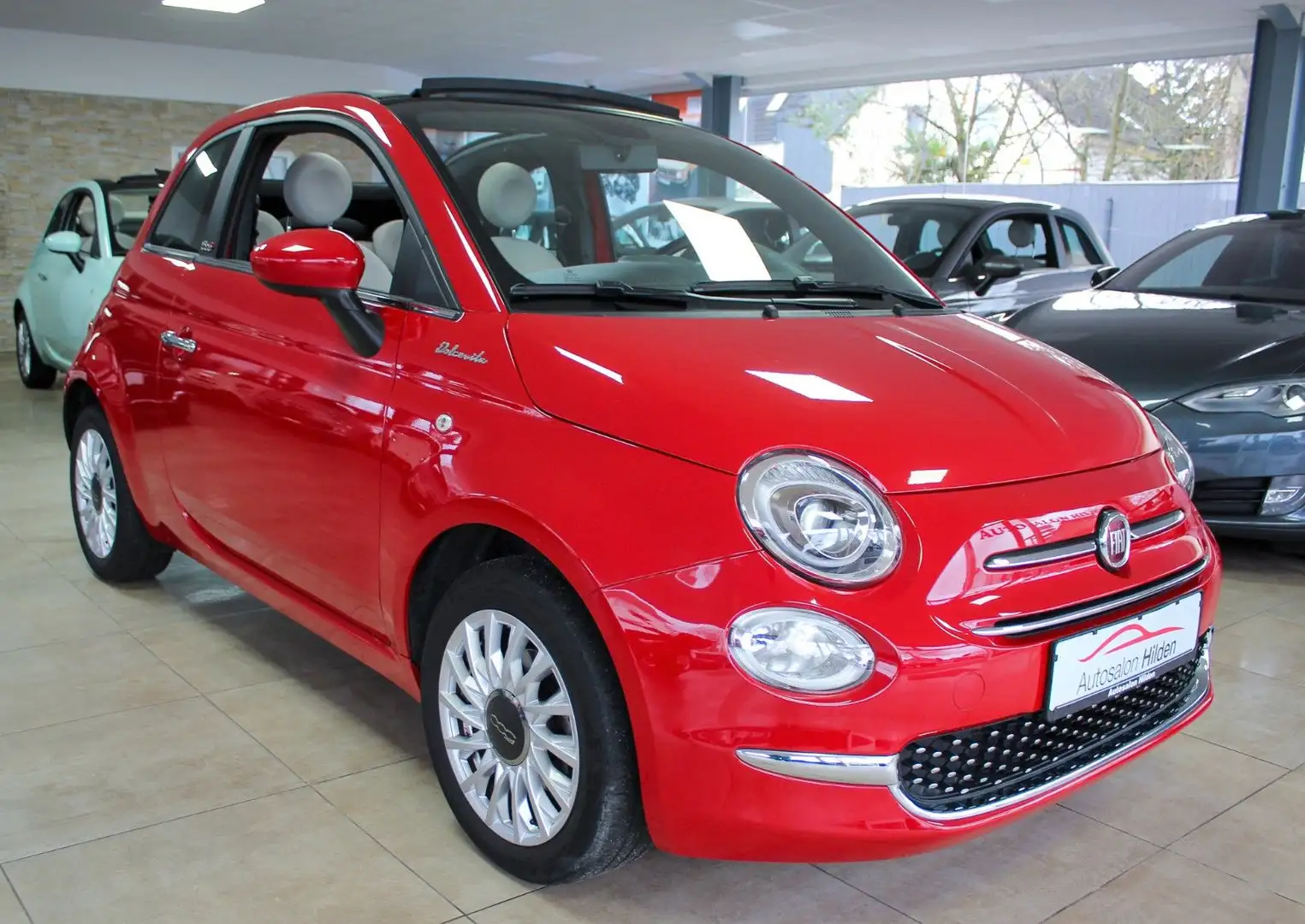 Fiat 500C 1.0 Dolcevita Cabrio PDC CarPlay 1.Hand Rot - 1