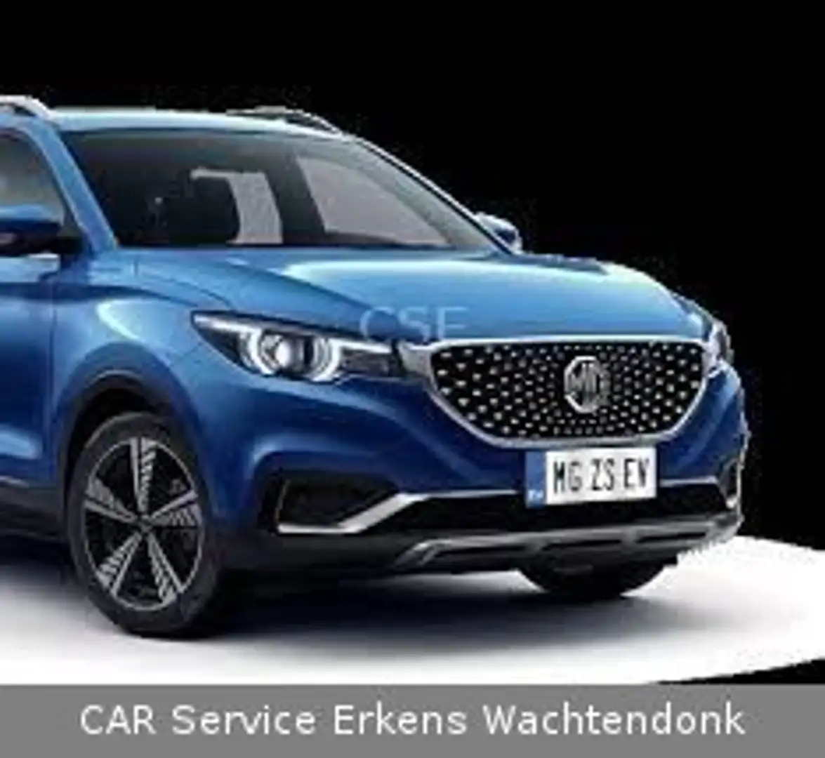 MG ZS 45kWh Luxury Tageszulassung Navi Leder Pano ! Blau - 2