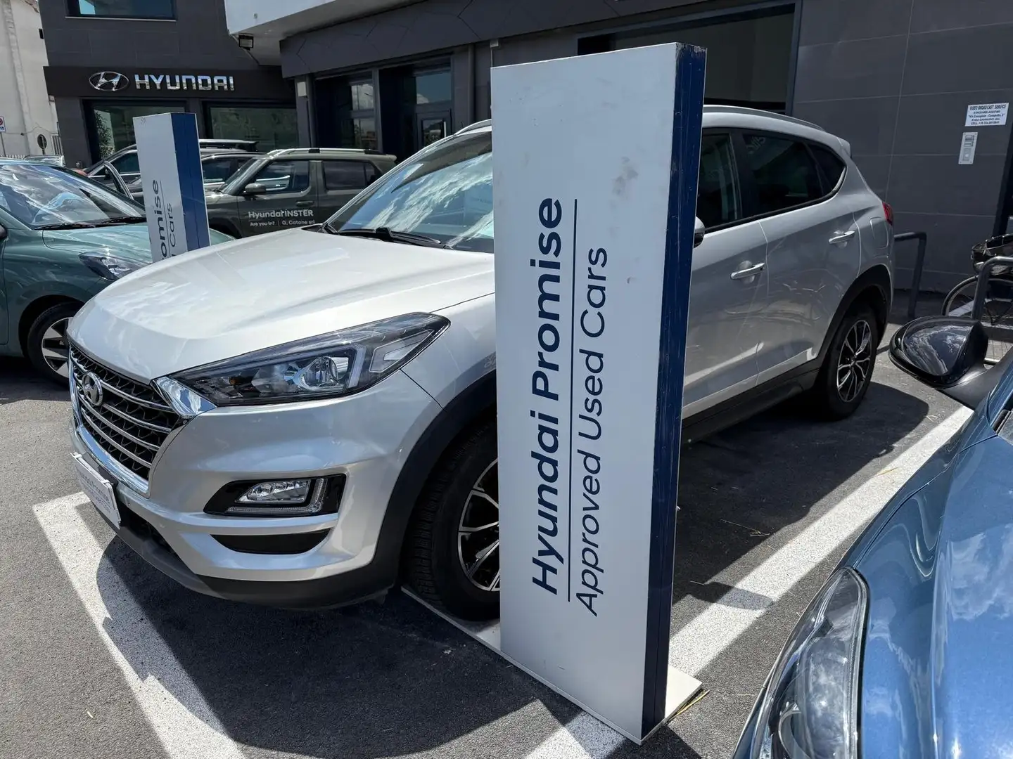 Hyundai TUCSON Tucson II 2018 1.6 crdi 48V Xprime 2wd 115cv my20 Argent - 2