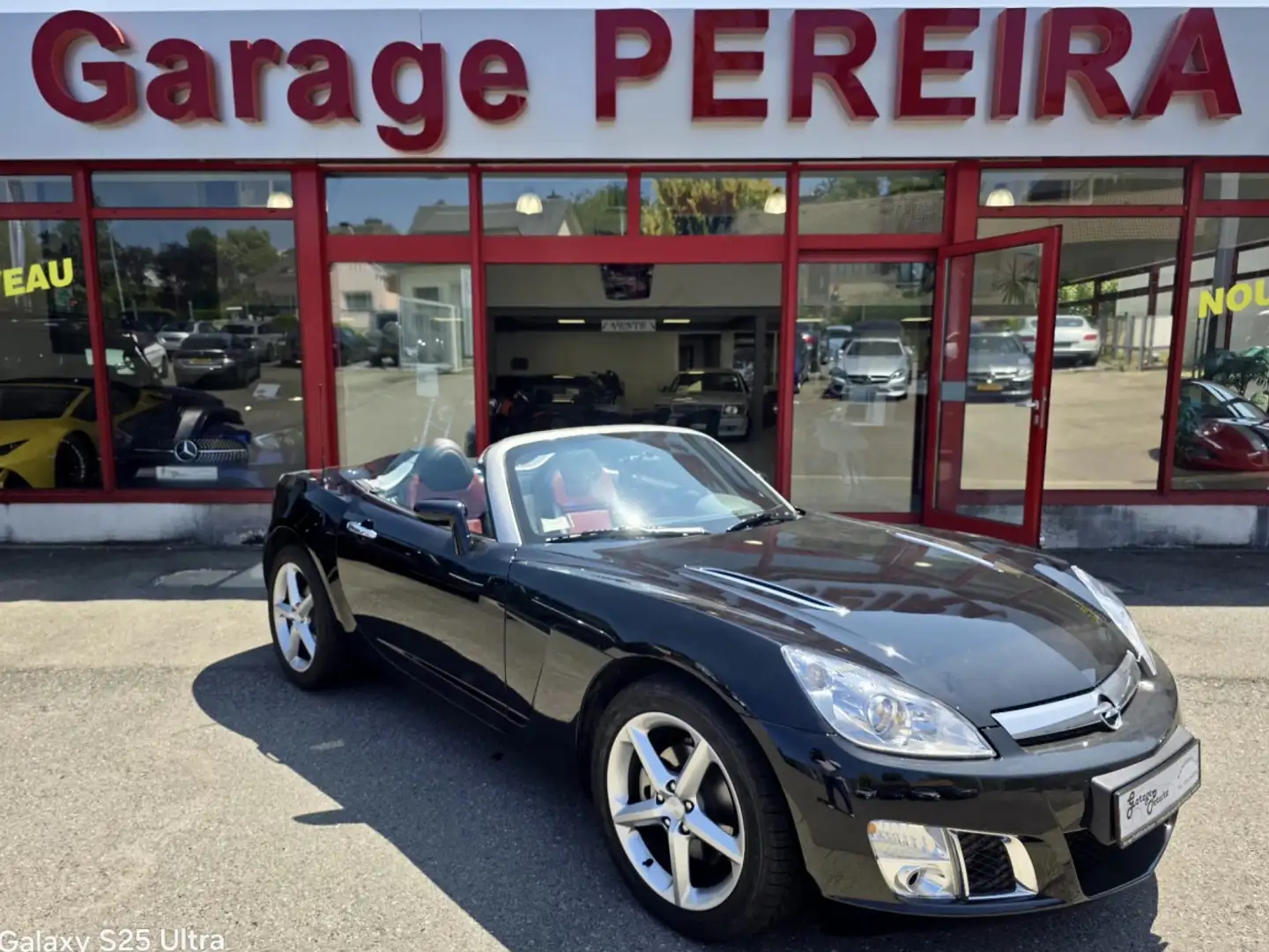 Opel GT 2.0 TURBO ROADSTER CUIR FULL HISTORIC 1 HAND Noir - 1