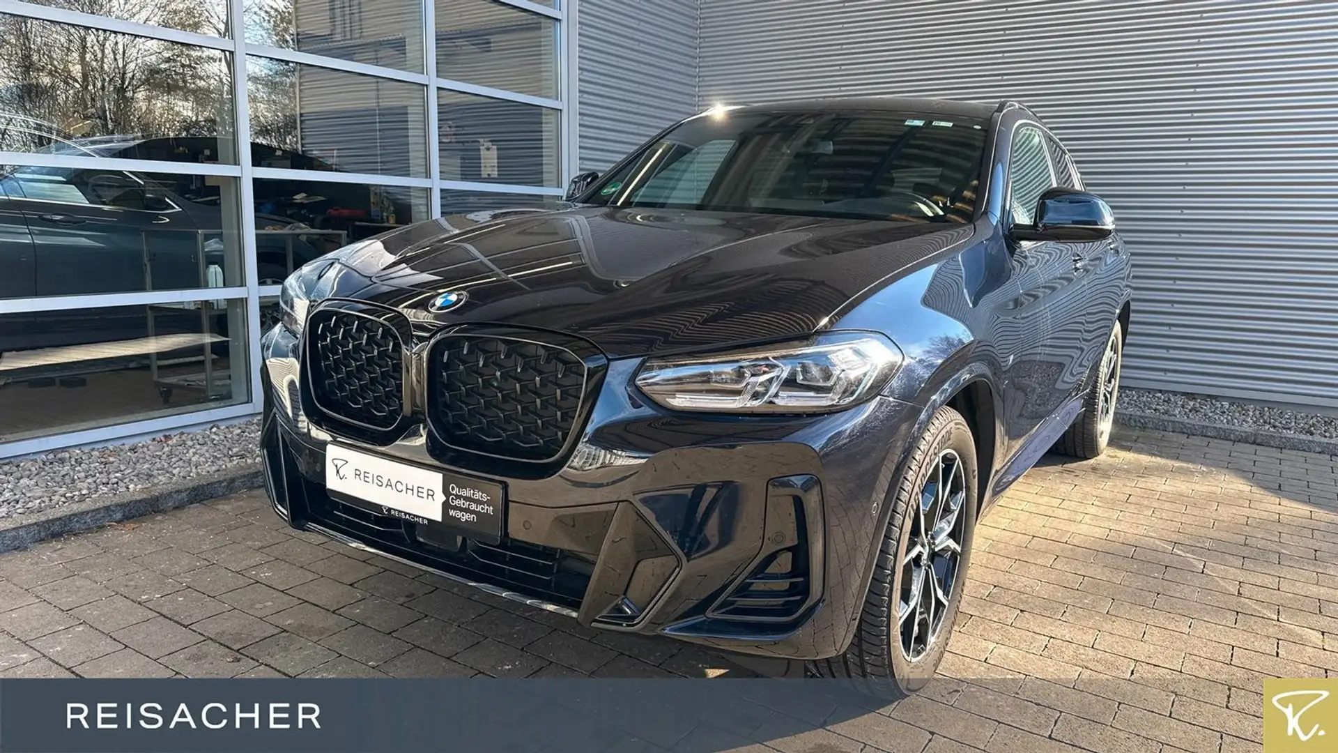 BMW X4 xDrive 30d M-Sport AHK HUD Tempomat HIFI Schwarz - 1