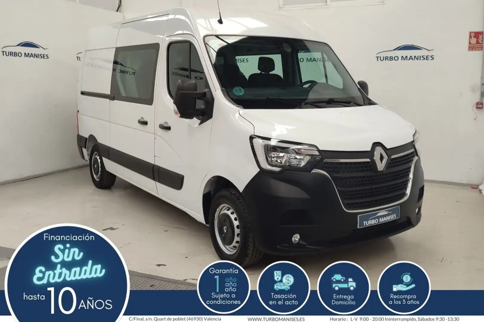Renault Master Combi9 Blue dCi L2H2 3500 99kW Blanco - 1