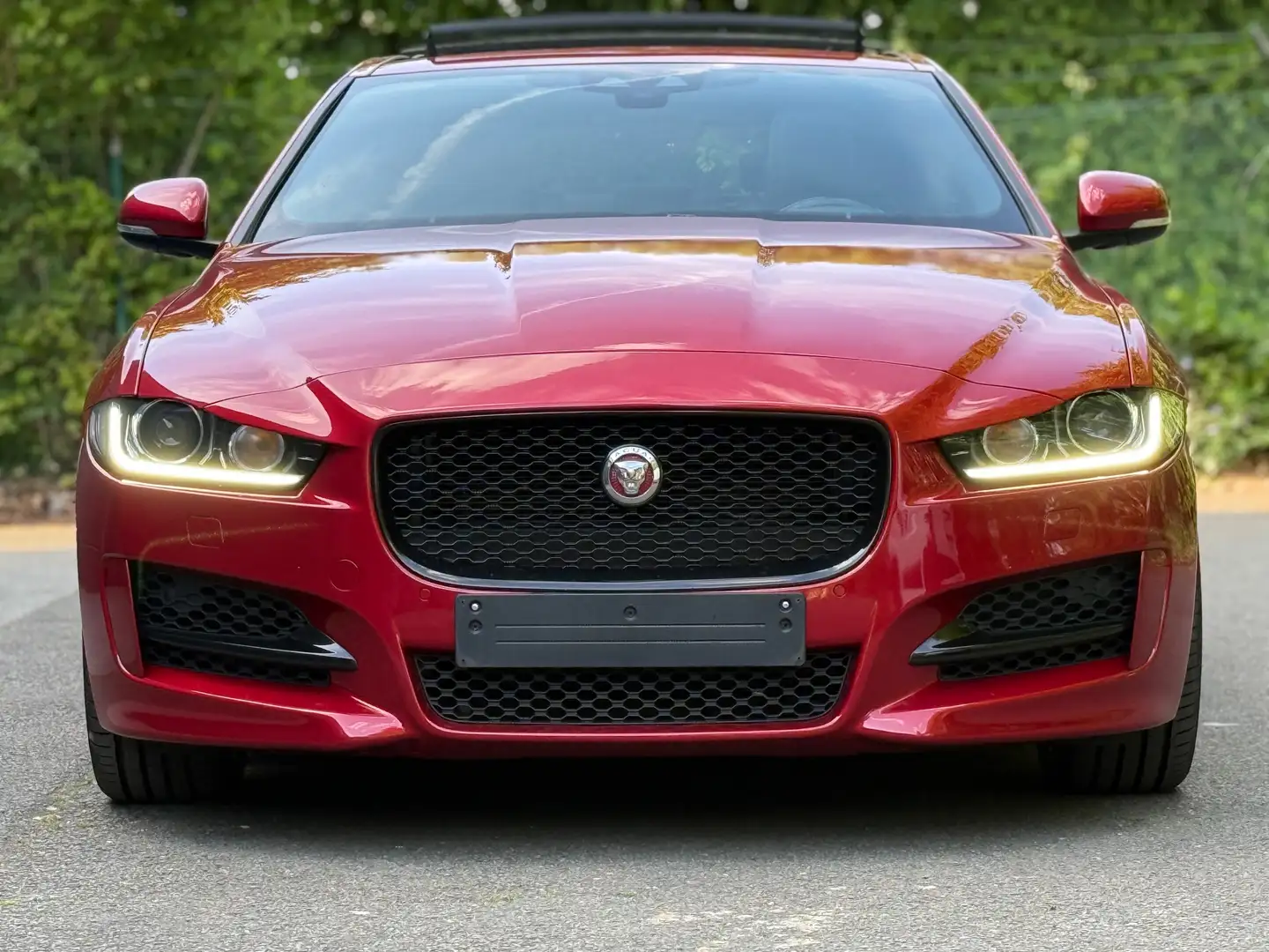 Jaguar XE 2.0 T R-Sport-Navi-Pano-Leder-Led-Carplay-2019 Rot - 1