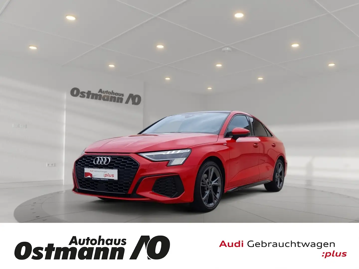 Audi A3 35 TFSI Limousine S-Line Matrix Pano STH B&O Rot - 1
