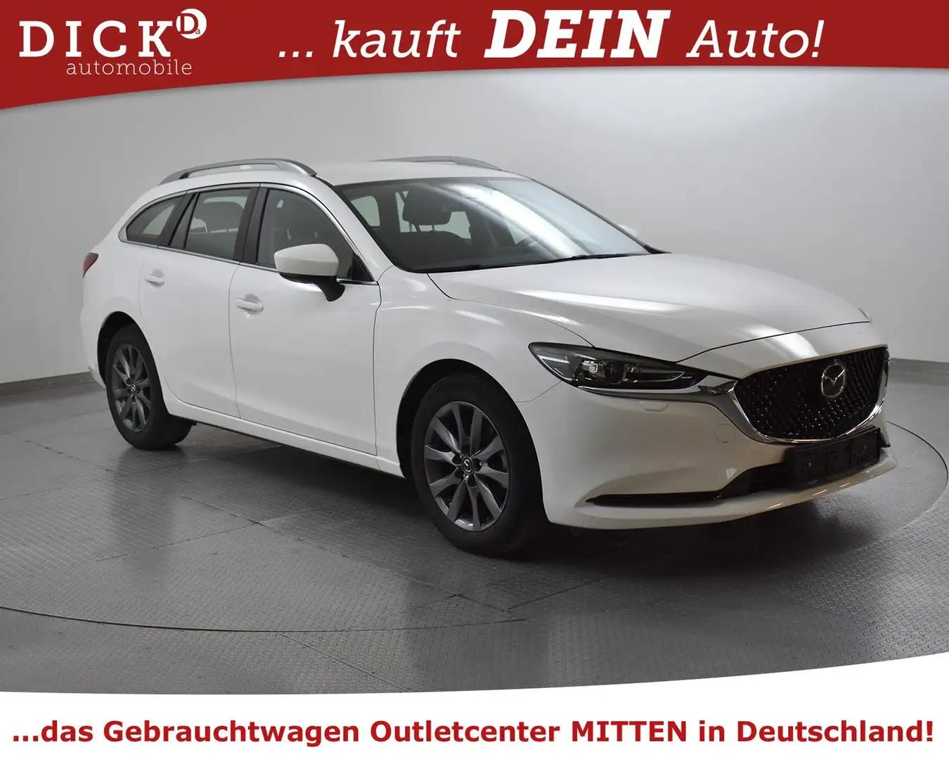 Mazda 6 2.0 Prime-Line NAVI+HEADUP+LED+TEMP+DAB+APLLE Weiß - 1