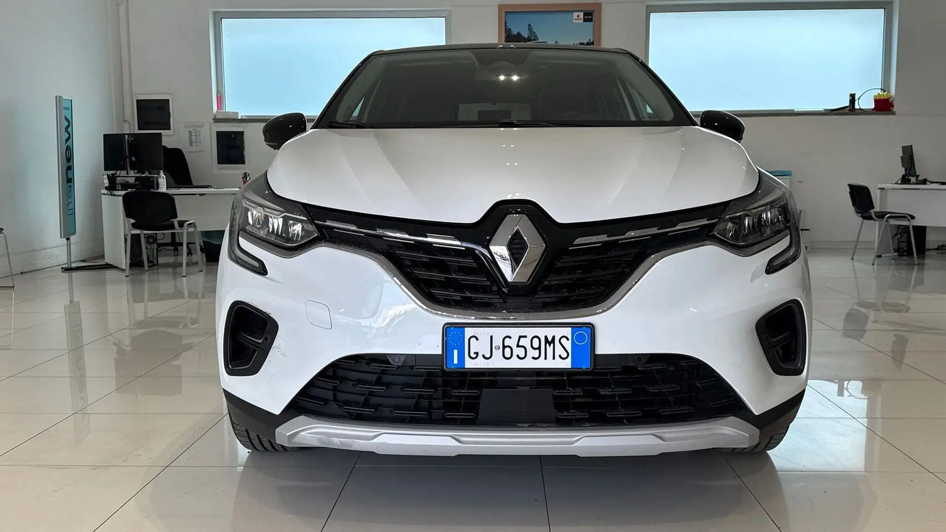 Renault Captur 1.6 E-TECH Hybrid Intens Auto 1.6 E-TECH HYBRID I Bianco - 2
