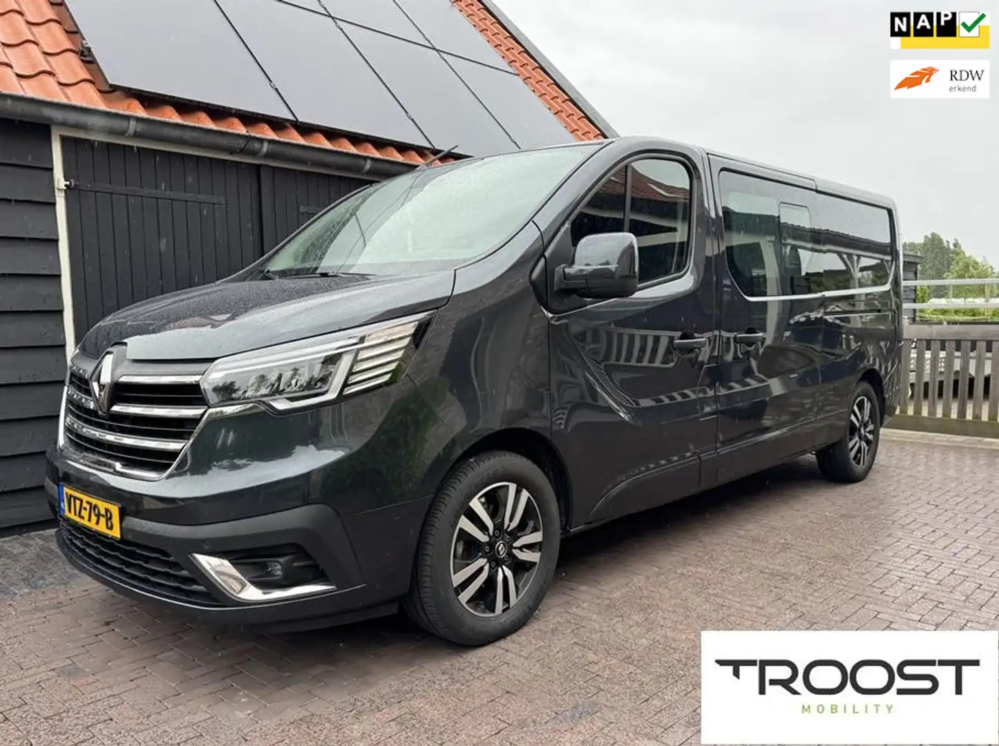 Renault Trafic 2.0 dCi 170 T29 L2H1 DC Luxe | Clima | Stoelverw | Grijs - 1
