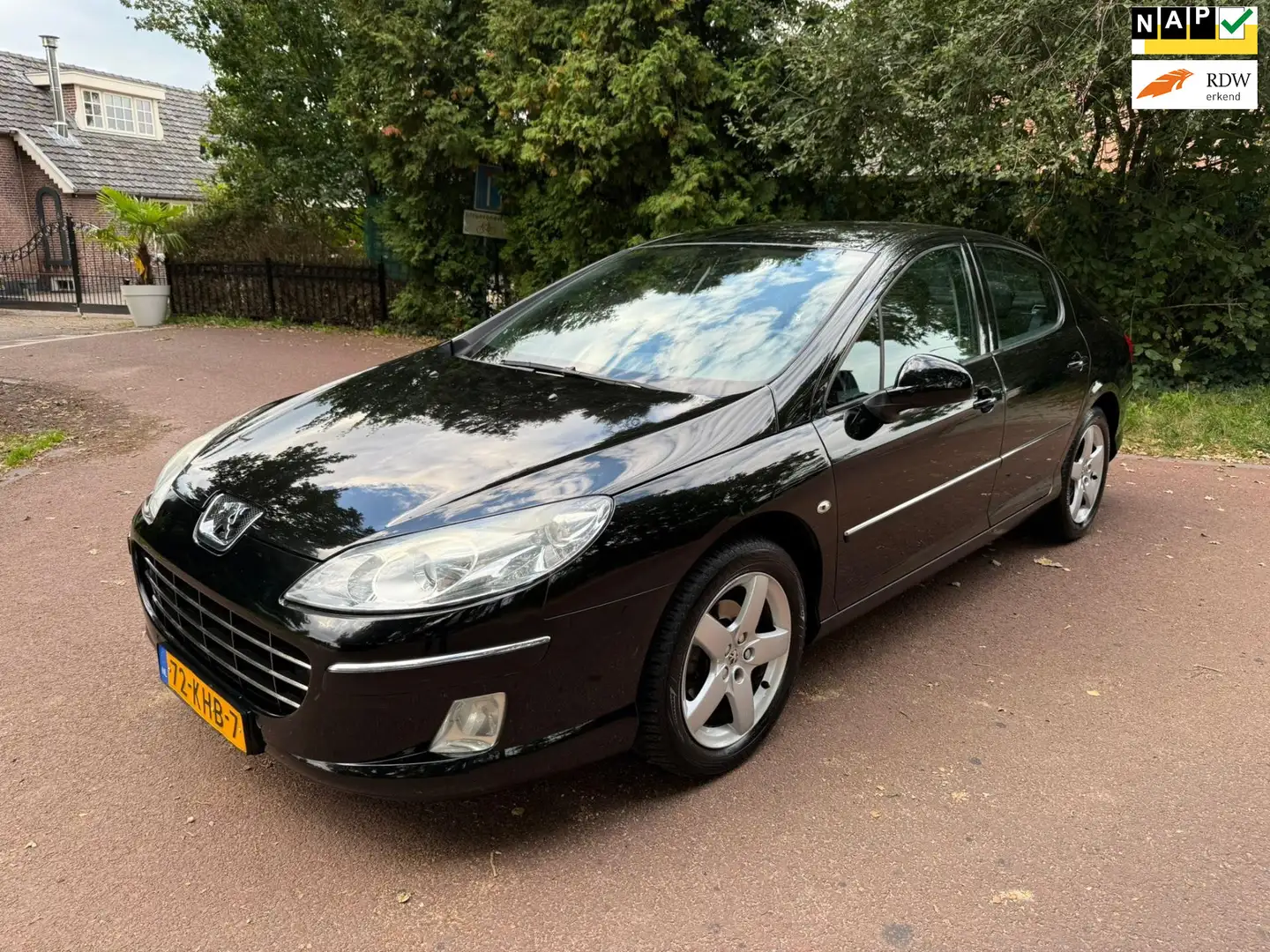 Peugeot 407 2.0 ST / Navi / Airco / NAP / Apk / Aux / pdc / Zwart - 1