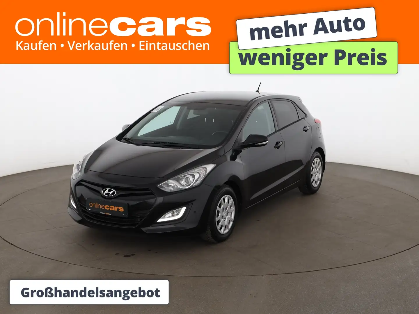 Hyundai i30 TEMPOMAT KLIMA-AUTOMATIK PDC Schwarz - 1