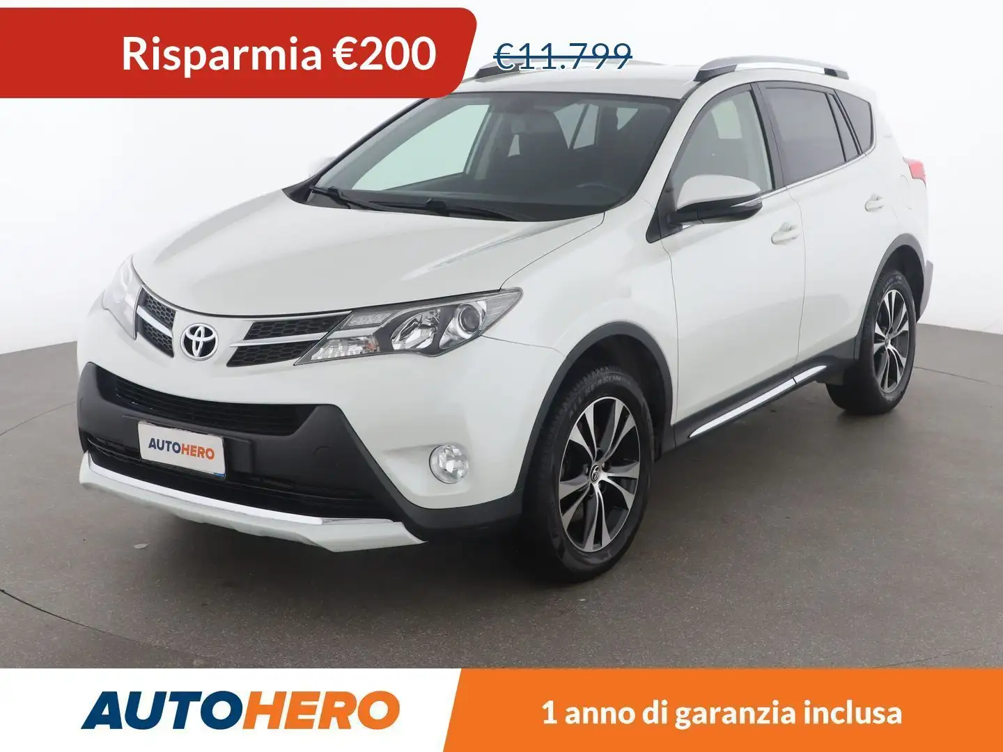 Toyota RAV 4 2.0 D-4D Style  White Ed. 4WD Blanc - 1