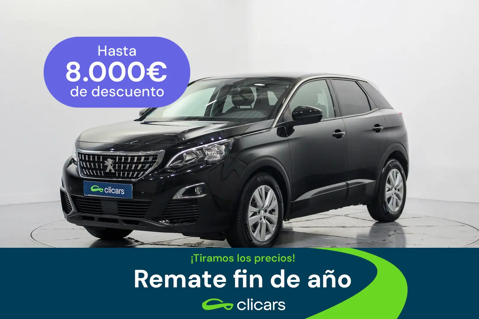 Peugeot 3008 1.5BlueHDi GT Line S&S 130 Negro - 1