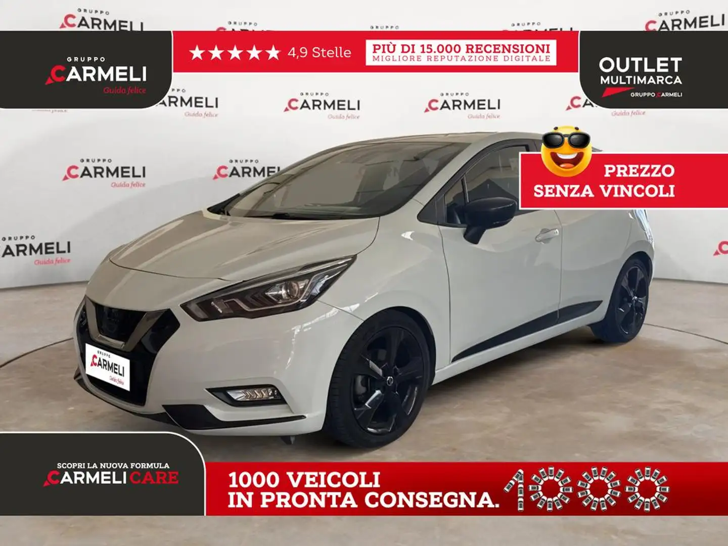 Nissan Micra 1.0 dig-t N-Sport 117cv Bianco - 1