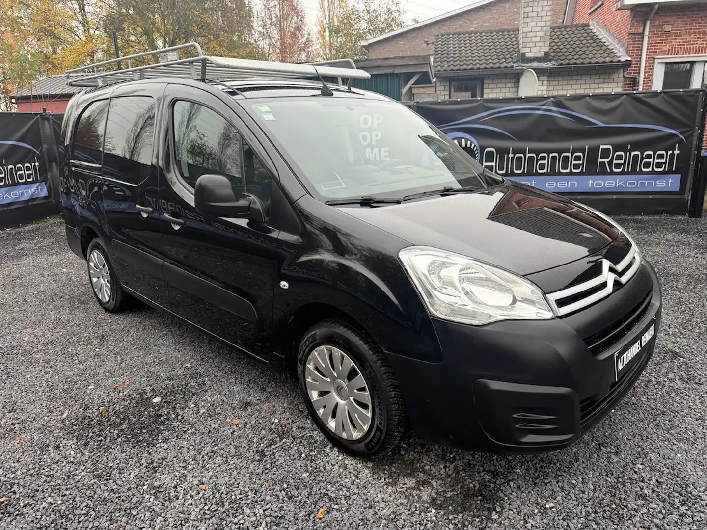 Citroen Berlingo Berlingo L1 1.6 HDi 90, Extra lang, Airco +keuring Zwart - 2