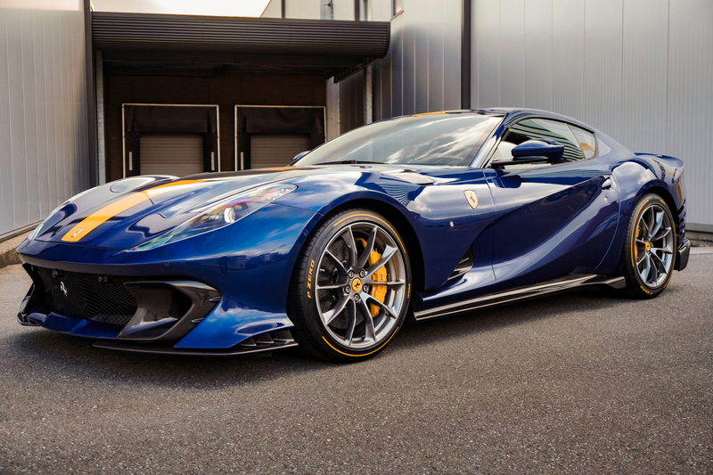 Ferrari 812 Competizione - Blu Tour de France - 1 of 999