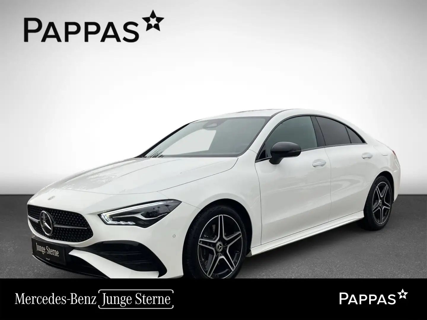 Mercedes-Benz CLA 200 Coupé PTS Cam Navi AUT Wide LED Leder Weiß - 1