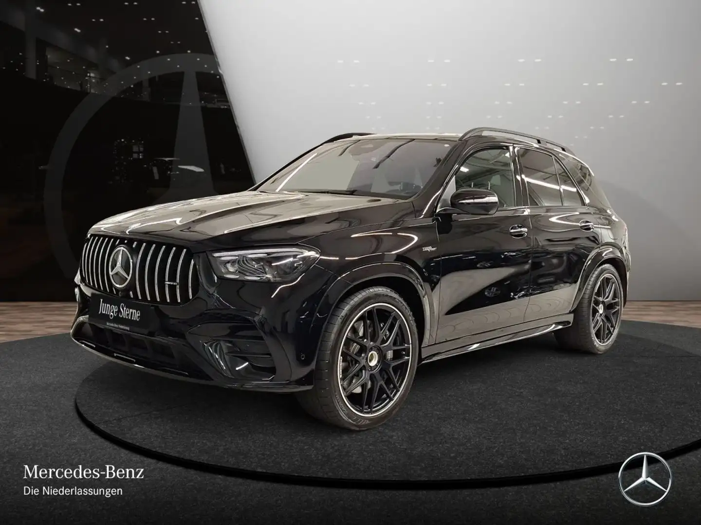 Mercedes-Benz GLE 53 AMG GLE 53 HYBRID 4M NIGHT+PANO+360+AHK+MULTIBEAM+22" Schwarz - 2