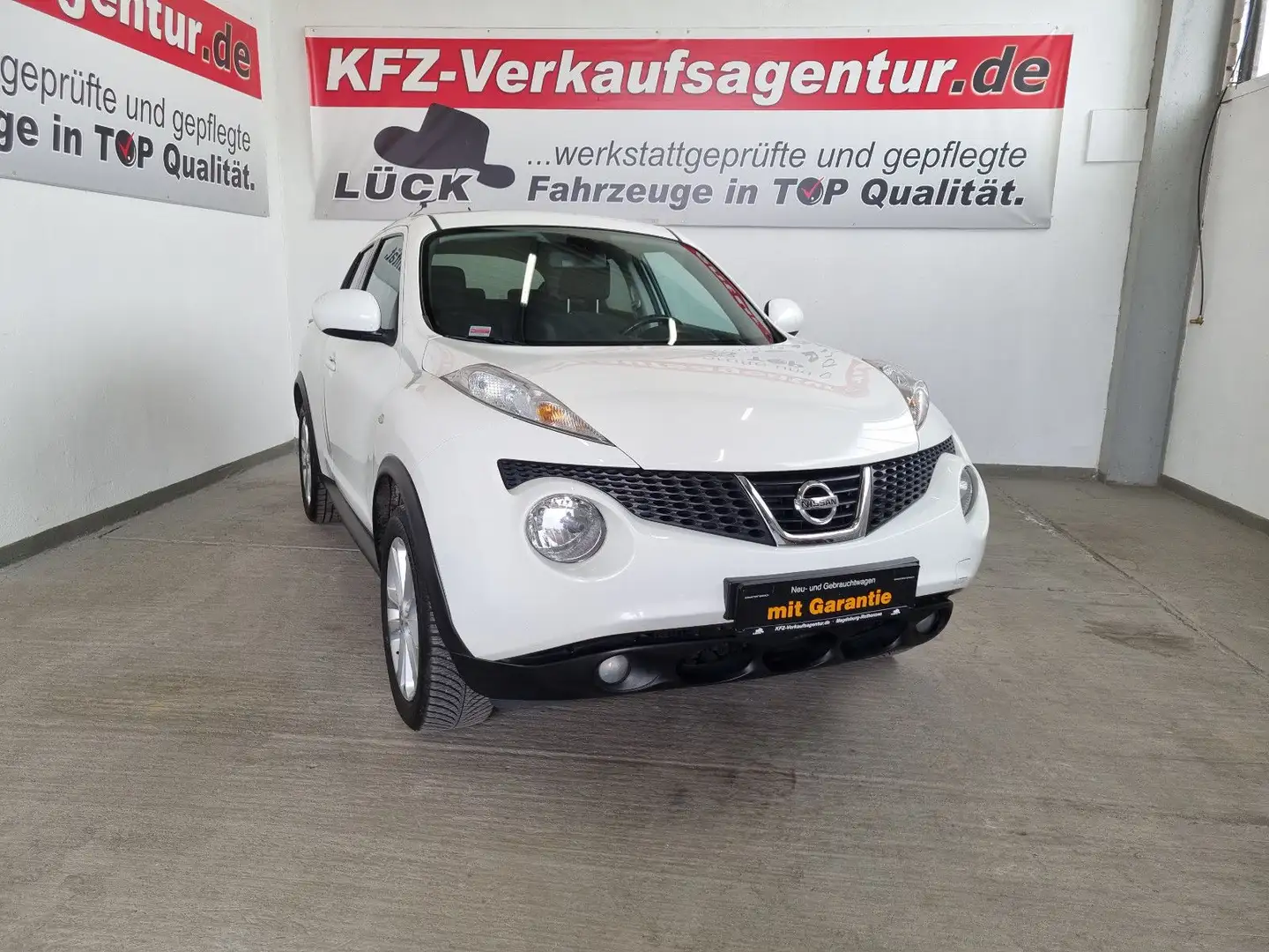 Nissan Juke Tekna 4x4, inkl. 1 Jahr Garantie Blanc - 1