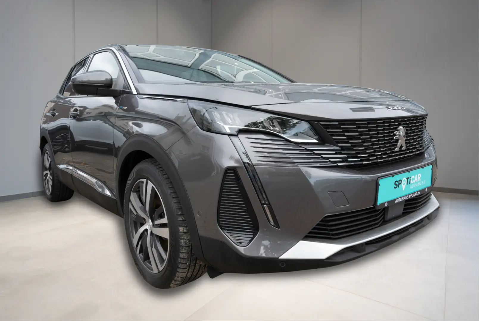 Peugeot 3008 Allure 1.6 Hybrid 225e-EAT8 Grijs - 2