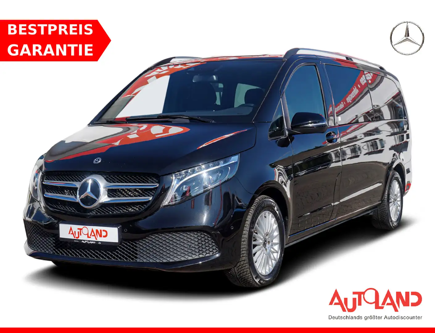 Mercedes-Benz V 300 d lang Aut. LED Navi Sitzheizung Schwarz - 1