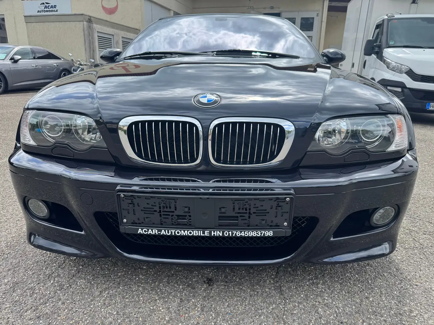 BMW M3 CABRIO LÜCKENLOS VOLLLEDER LÜCKENLOS HISTORI Schwarz - 2