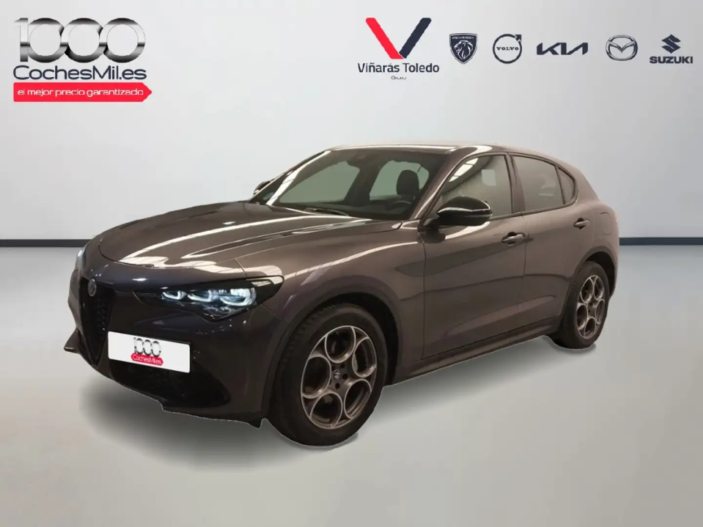 Alfa Romeo Stelvio 2.2 Sprint RWD Aut. 160 Gris - 1
